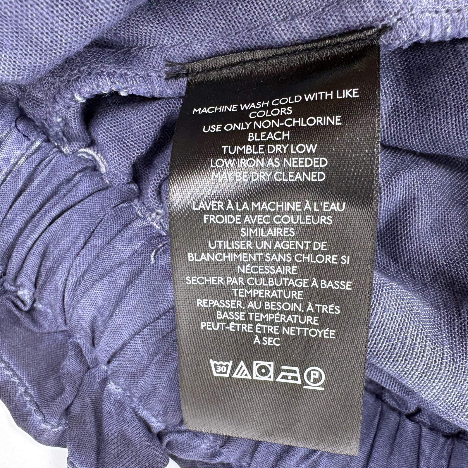 Free People Mariella Pull On Shorts Womens Sz S Navy Blue Eyelet Hem Rope Tie