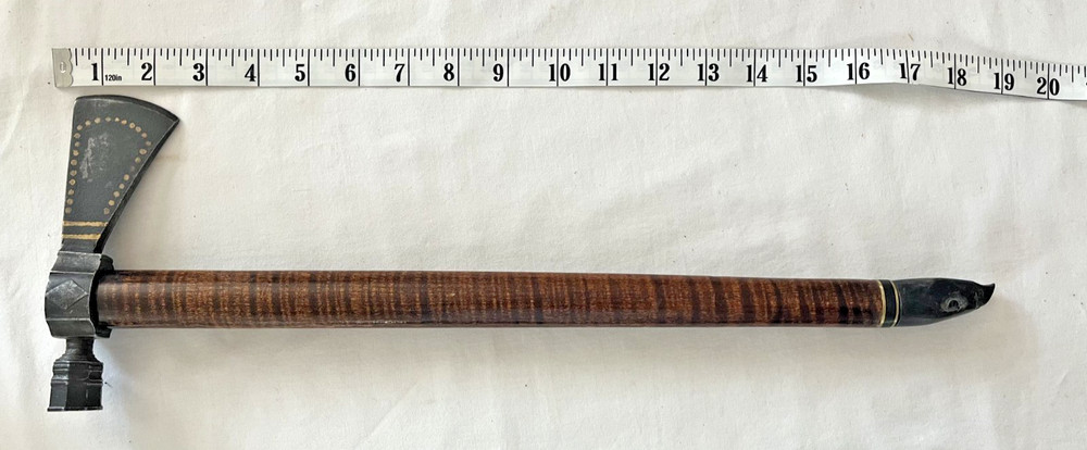 Pipe Tomahawk with inlay