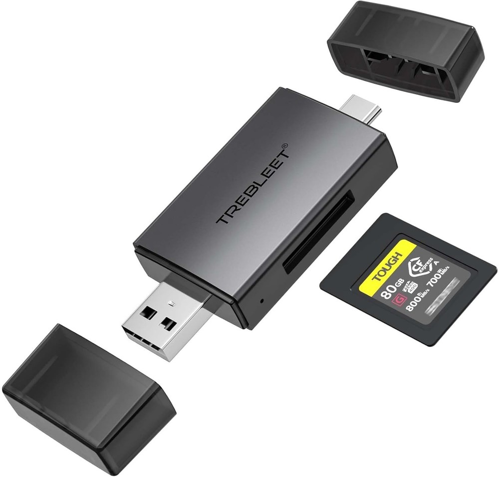 CFexpress Type A Card Reader, USB 3.2 Gen 2, Compatible with Sony Cameras