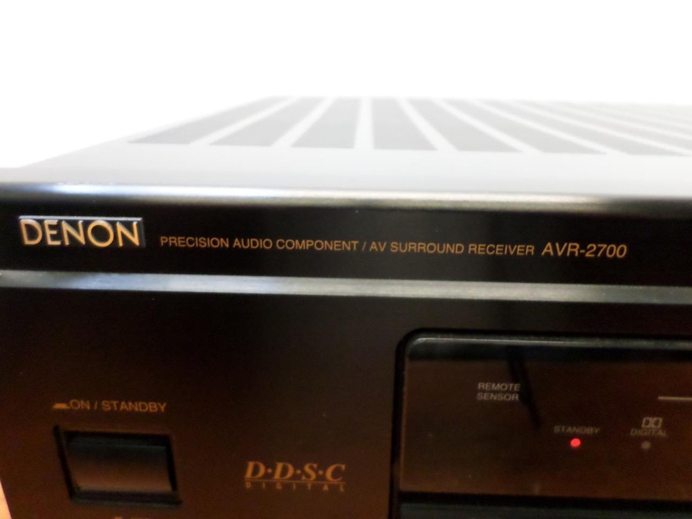 DENON AVR-2700 A/V SURROUND RECEIVER