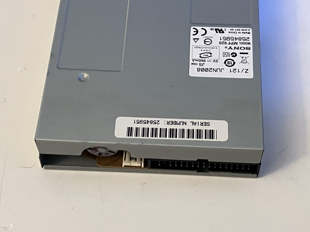Sony MPF920 Internal Floppy Disk Drive
