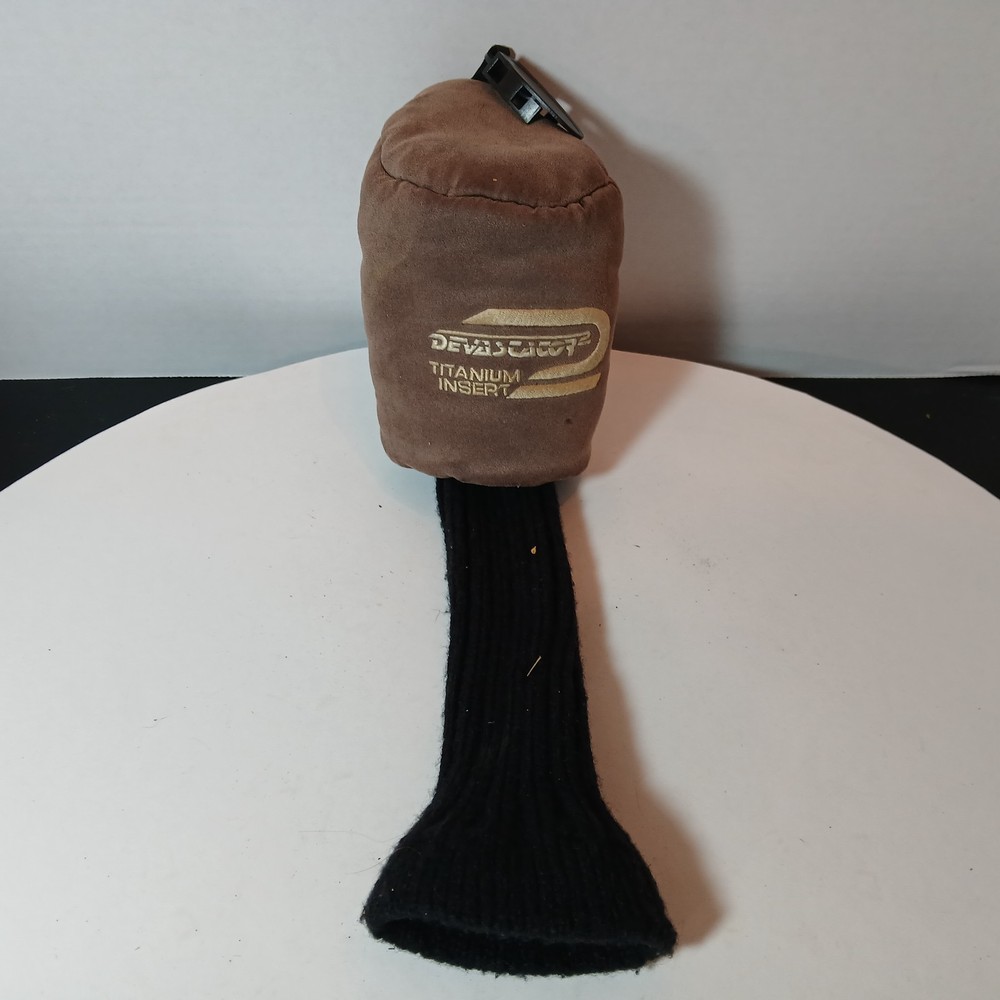 Devastator Titanium Insert Golf Club Wood Head Cover