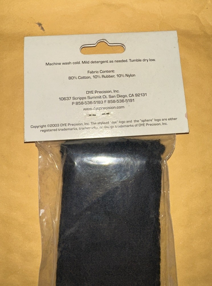 New Dye Sweat Band