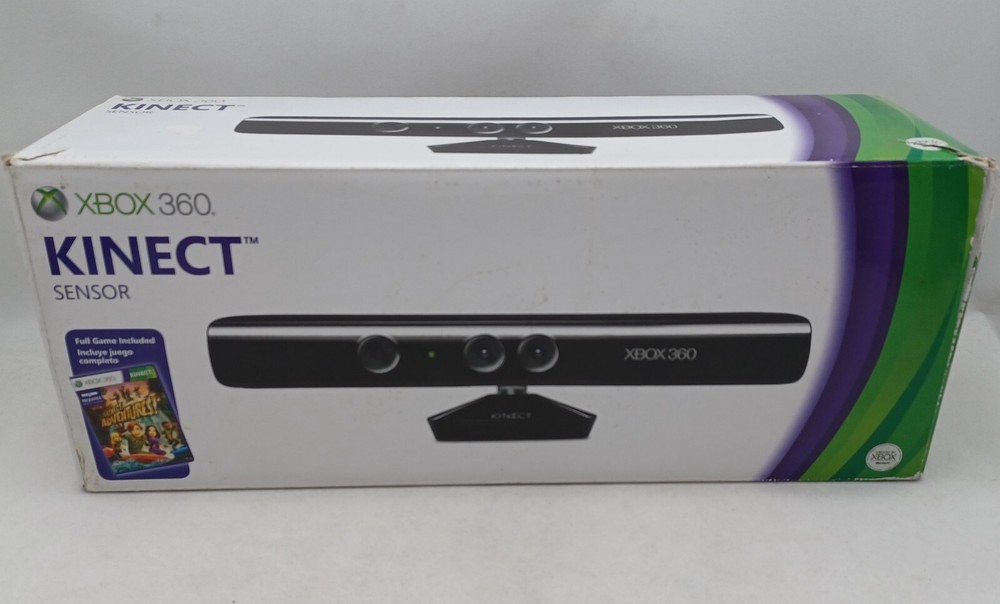 Microsoft XBOX 360 Kinect Sensor In Original Box With Cable - No Game
