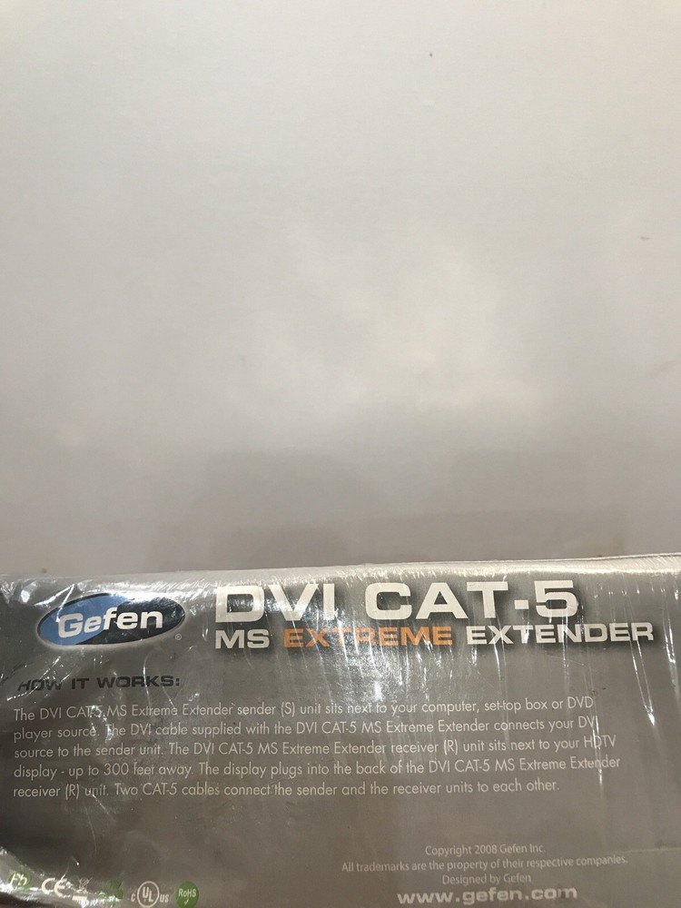 Gefen DVI cat-5 MS Extreme Extender