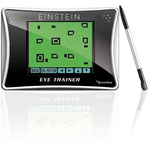 EINSTEIN EYE TRAINER HANDHELD GAME TOUCH SCREEN NEW!!!