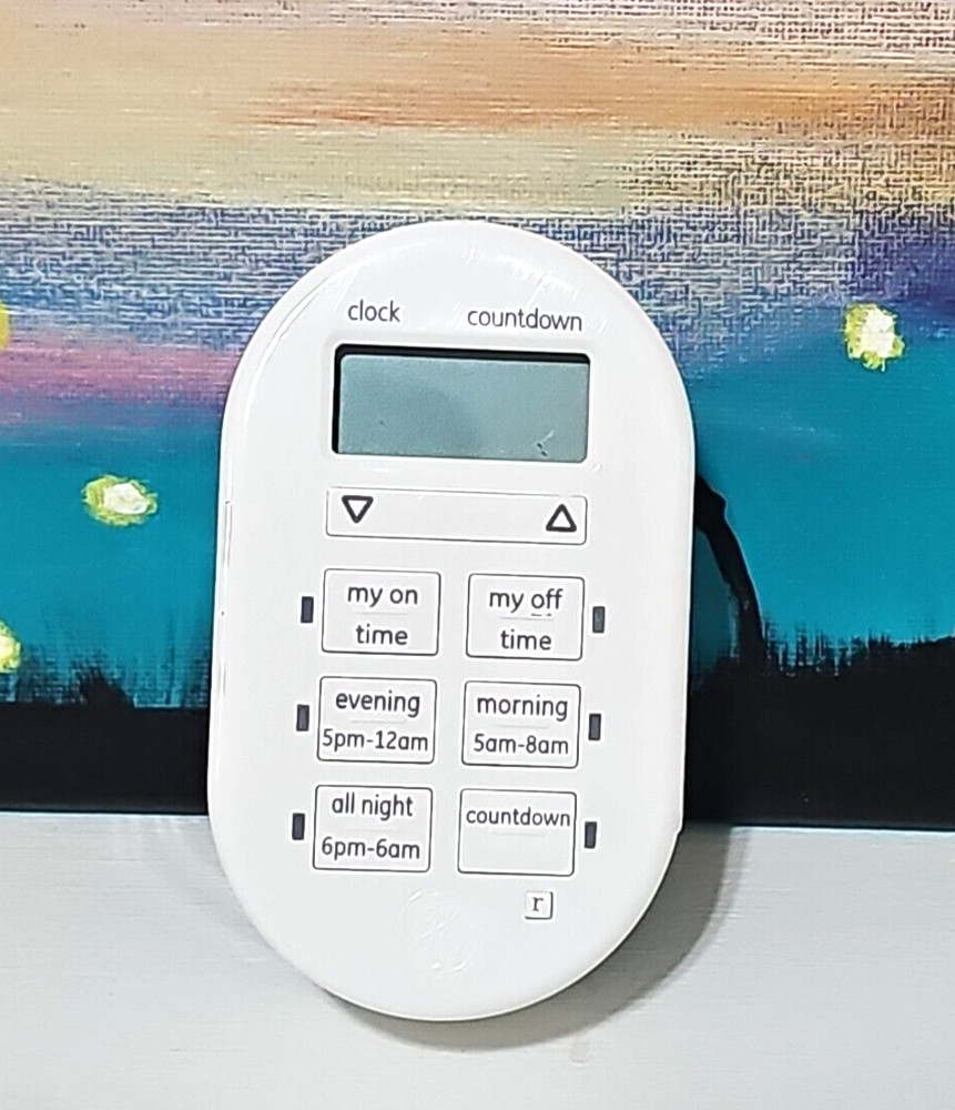 MyTouchSmart Indoor Digital Timer 1-Outlet Polarized 2-Prong Plug 26892