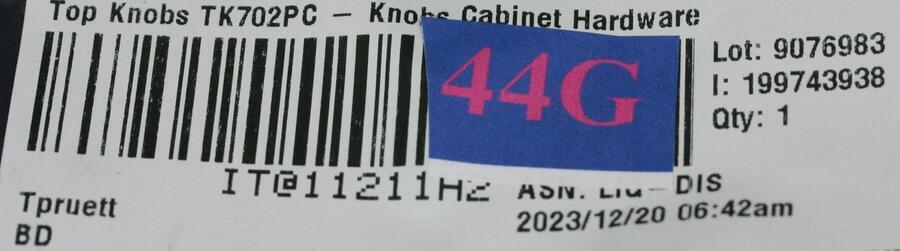 Top Knobs Cabinet Pull TK702PC 1 1/4" Ascendra Knob Polished Chrome