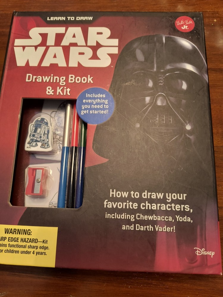 Star wars drawing book kit
