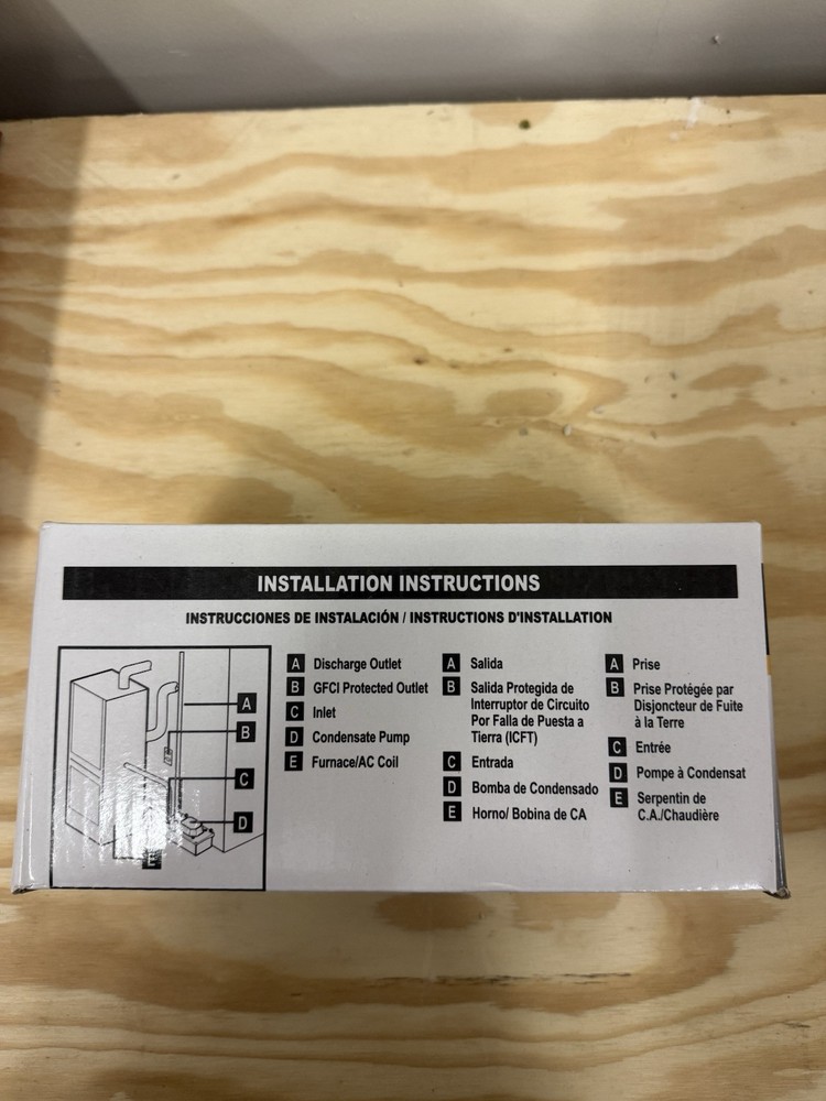 WAYNE UTILITY CONDENSATE PUMP2QT