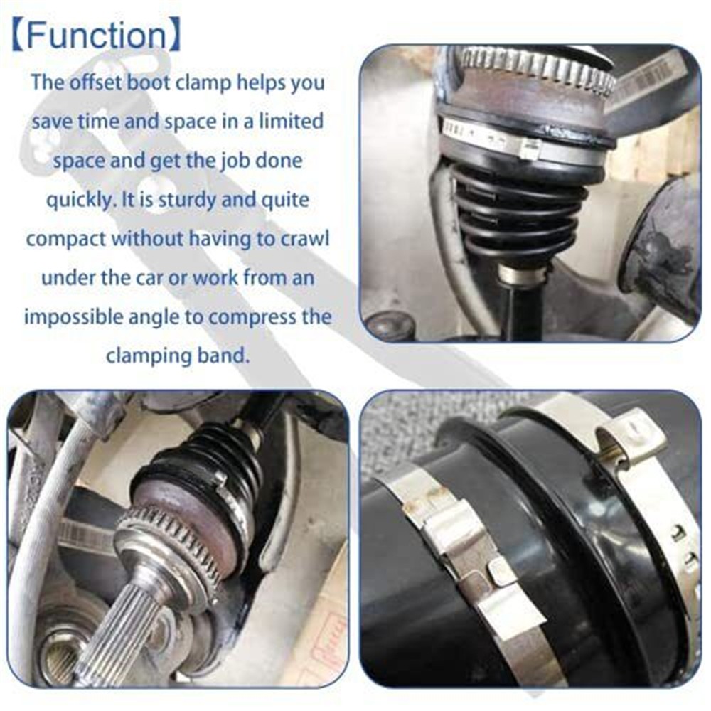 Offset Boot Clamp Plier, CV Joint Boot Clamp Pliers Replacement for 30600💎💐