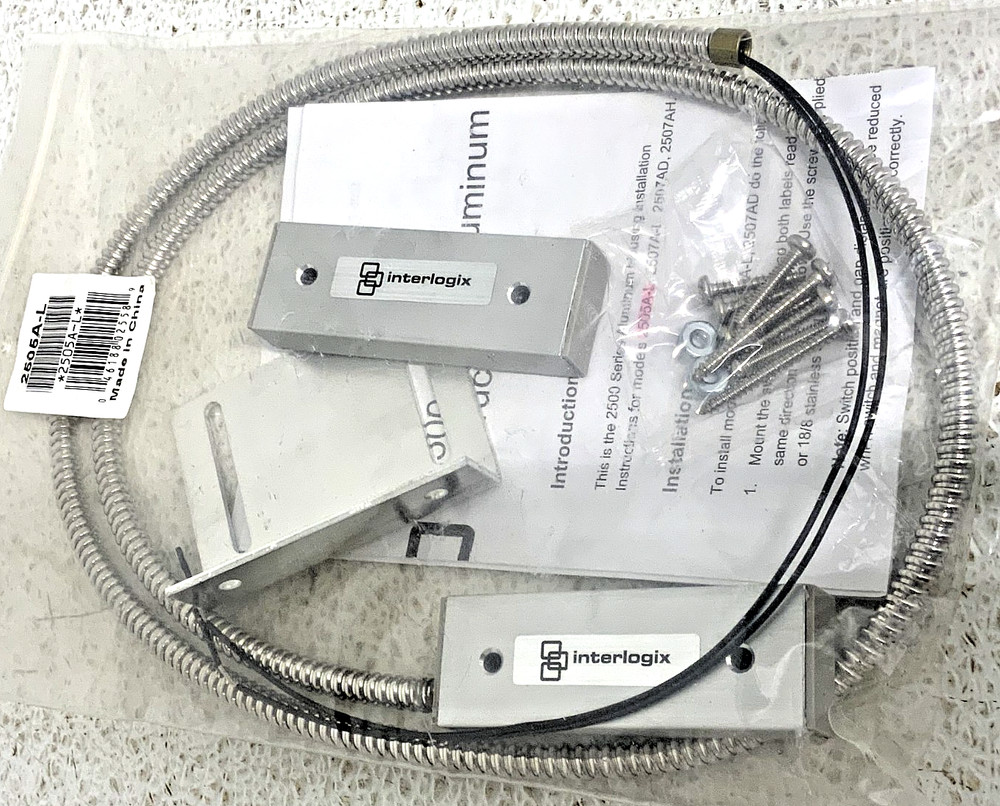 NEW Interlogix 2505A-L Aluminum Housing Security Surface Mount Contact 247A
