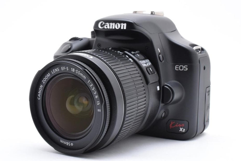 Excellent condition Canon EOS Kiss X2 lens set