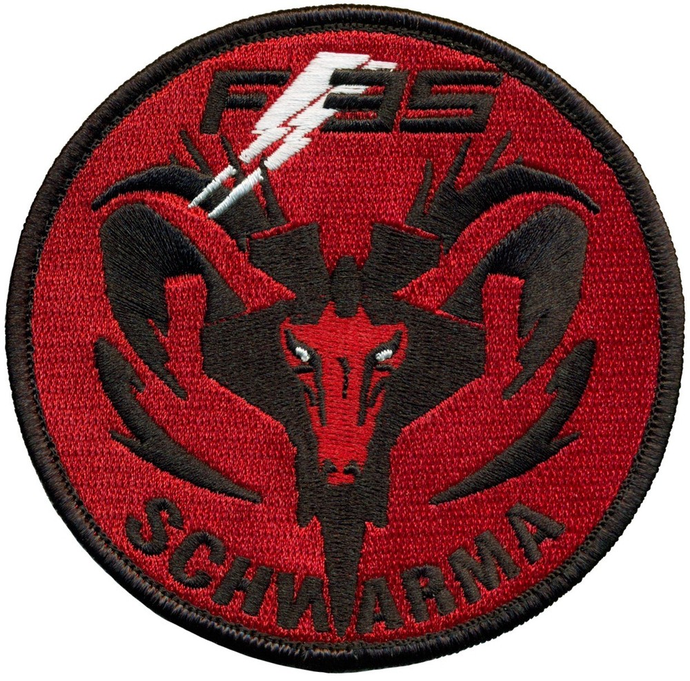 USAF 34th FIGHTER SQUADRON – F-35 SCHWARMA PATCH