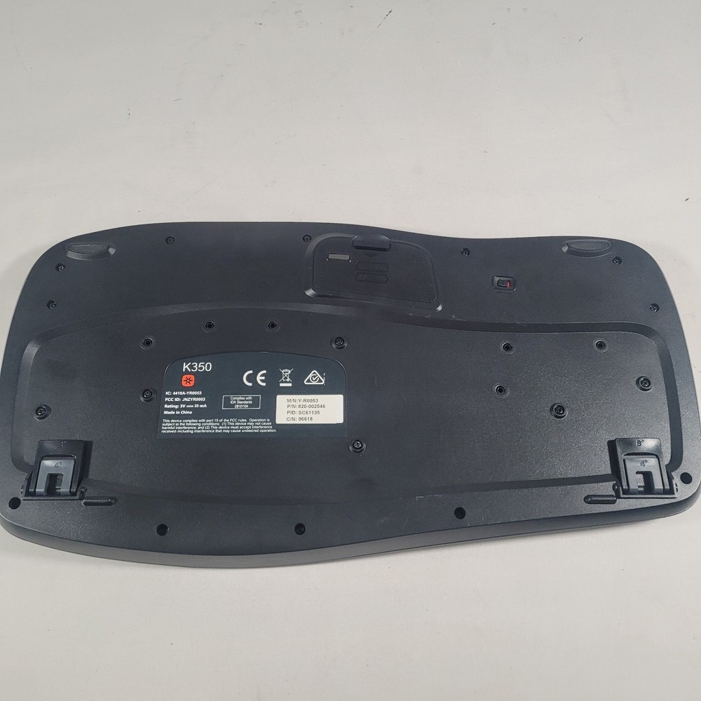 Logitech MK350 Wave Keyboard M525 Mouse Unifying Receiver Tested Works