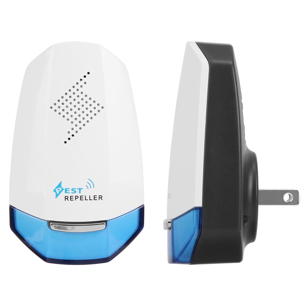 2Packs Ultrasonic Plug In Pest Mice +Night light