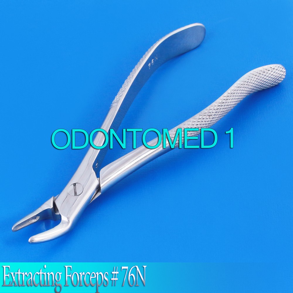 EXTRACTING FORCEPS # 76N ENGLISH PATTERN SURGICAL DENTAL INSTRUMENTS