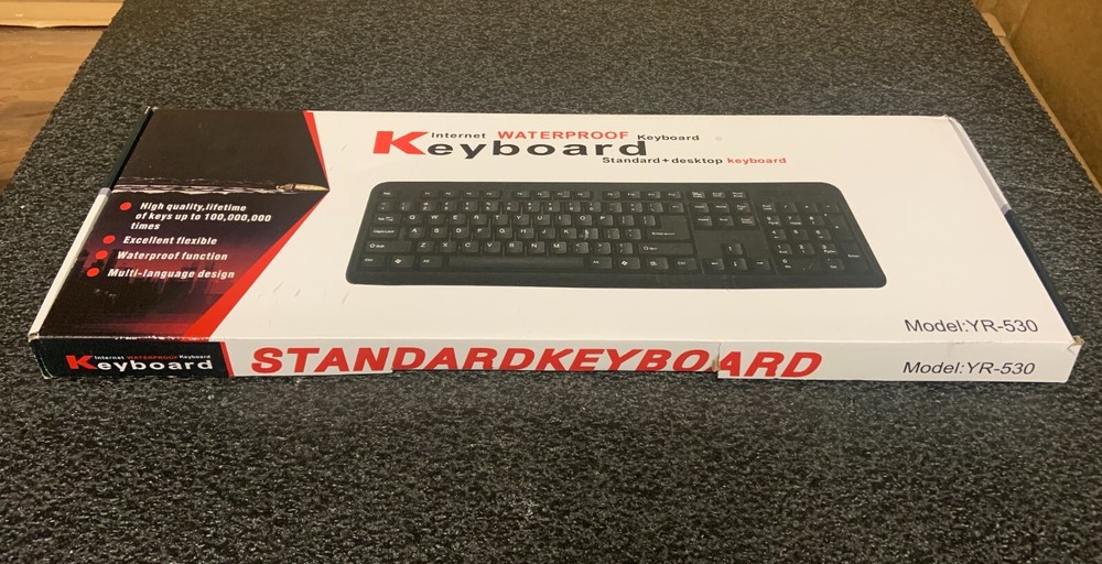 Keyboard Internet Waterproof Keyboard Model: YR-530