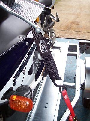 Straps - Handlebar Top Straps Black (Single) Universal
