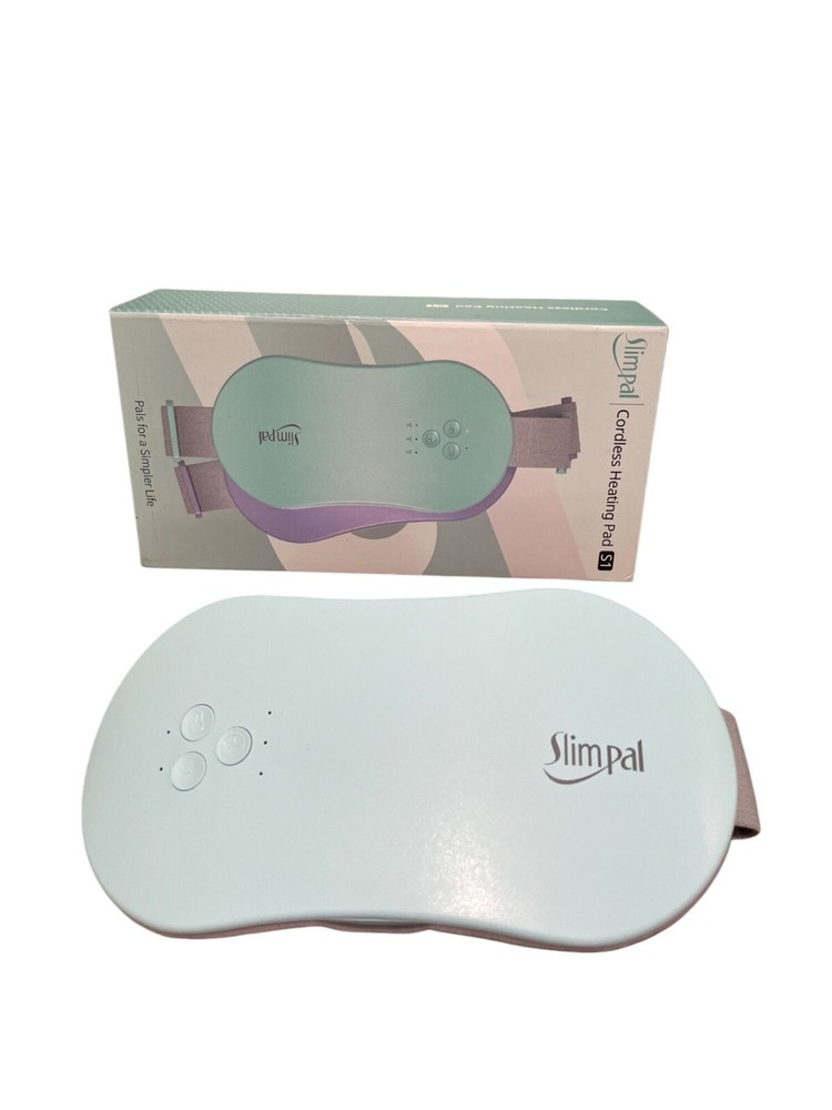 Slimpal Cordless Heating Pad S1 With Adjustable Strap - Rechargeable & Portable