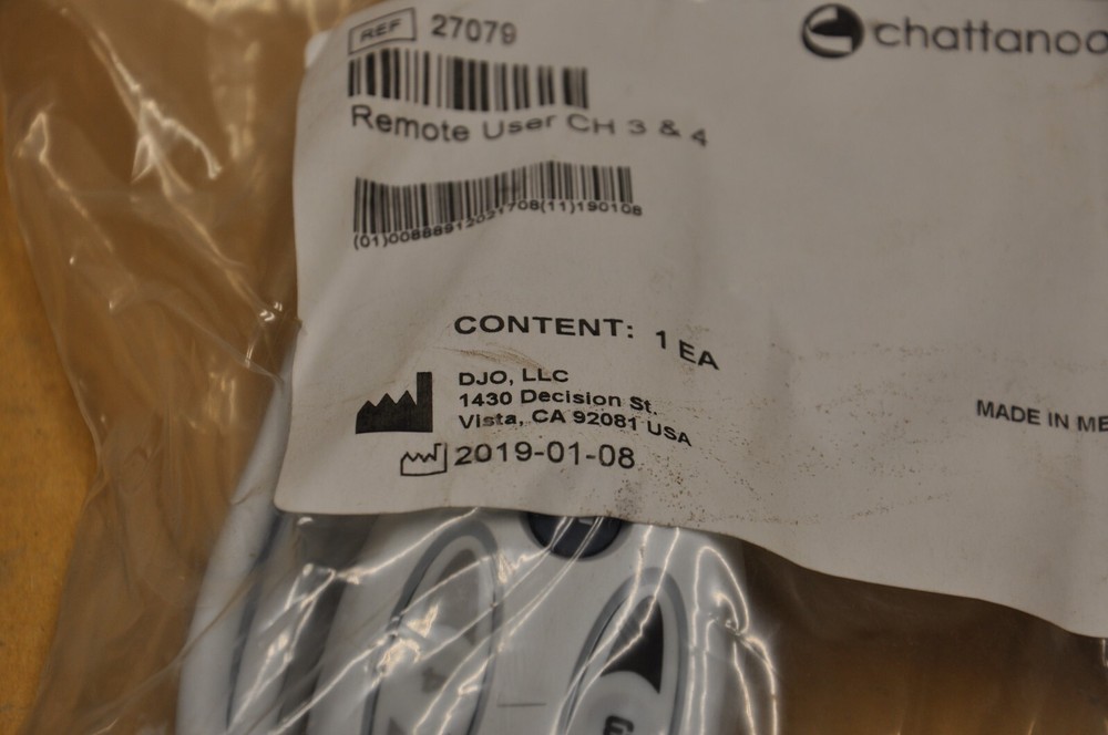Chattanooga Operator Remote User Control Channels 3 & 4 27079