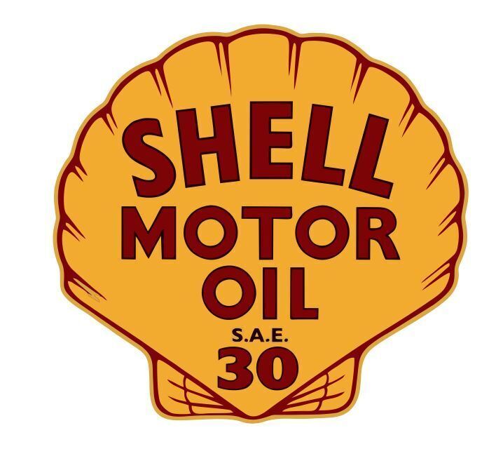 Shell Oil Shell Gasoline Sticker Decal