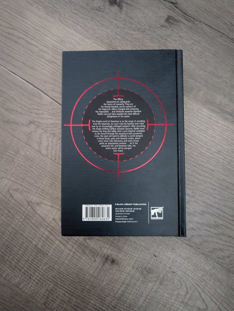 Warhammer 40k Assassinorum Kingmaker Hardback