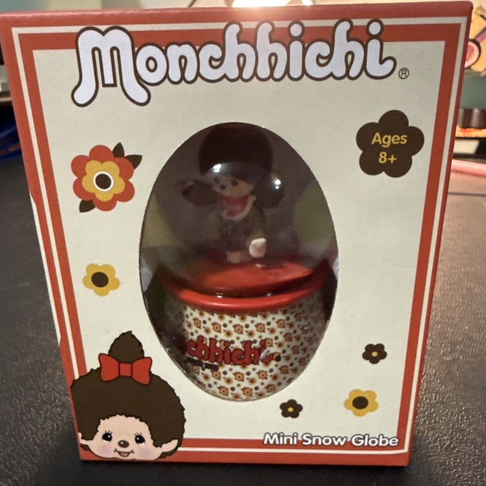 Monchhichi Mini Snow Globe Unopened Limited Edition