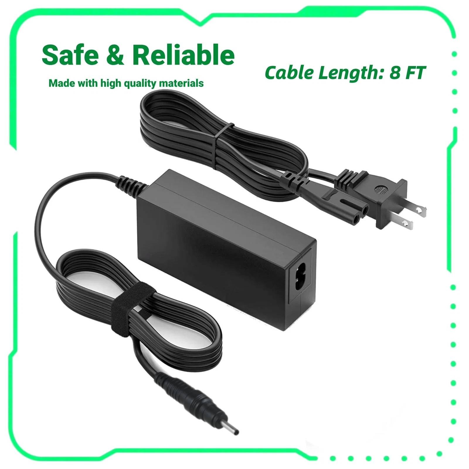 Charger Fits for Acer Chromebook N15Q8 N15Q9 11 14 15 R11 CB3-431 CB3-532