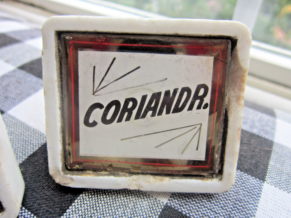 8 Apothecary DRAWER PULLS Knobs porcelain Label Under Glass Pharmacy Cabinet