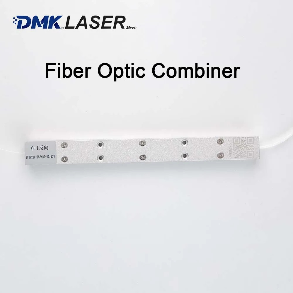 Fiber Combiner 6+1 Laser Source Parts For Raycus/MAX Pump Diodes Optic Module
