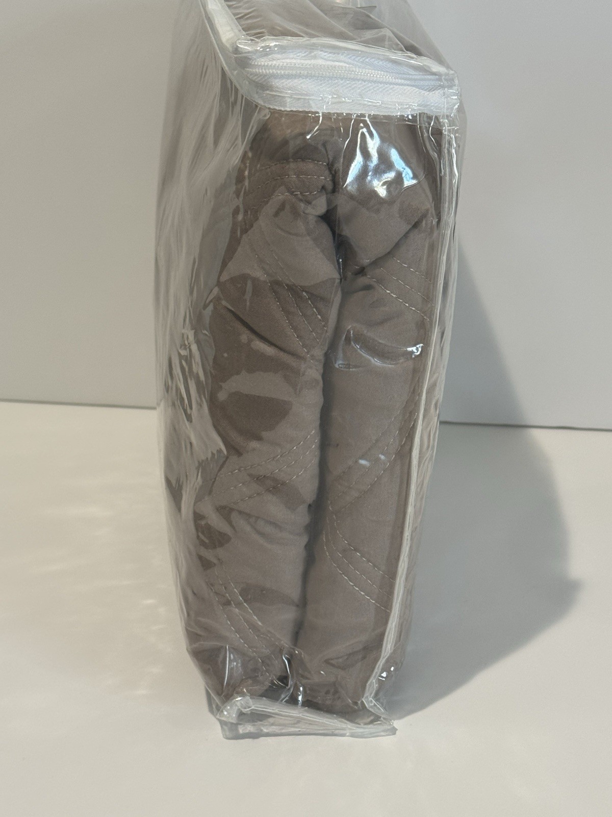 New Couch Guard Quilted End of Bed Runner Protector Taupe / Beige Full / Queen