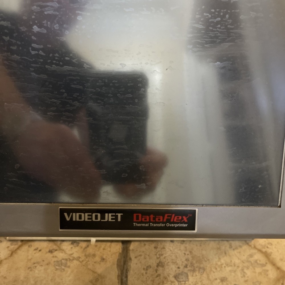VIDEOJET DataFlex THERMAL TRANSFER OVERPRINTER SCREEN