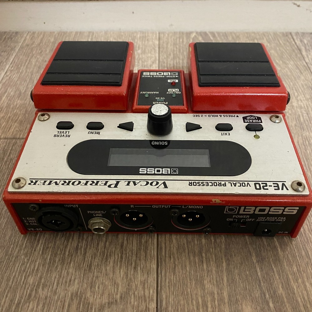 Boss VE-20 Vocal Effector Performer Vocal Processor Multi-Effects Used Product