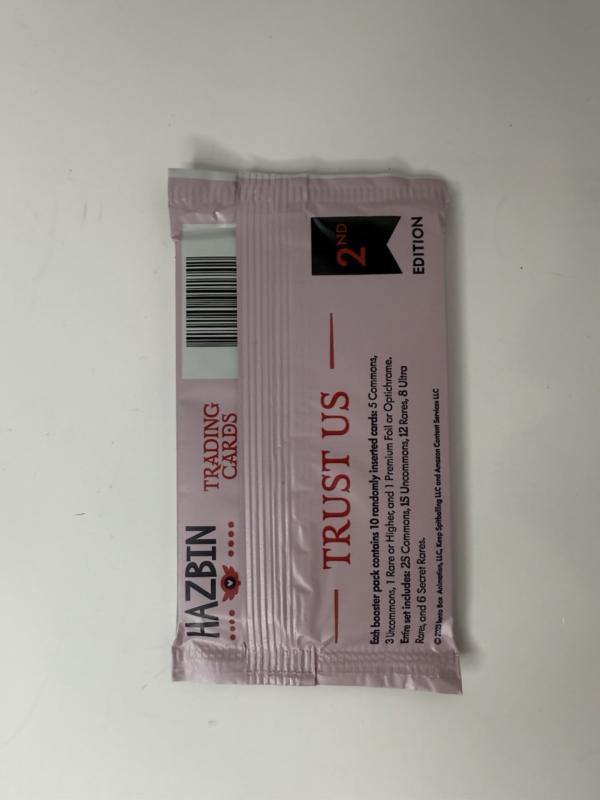 HAZBIN HOTEL Season 2 Trading Cards 2nd Edition Booster Pack