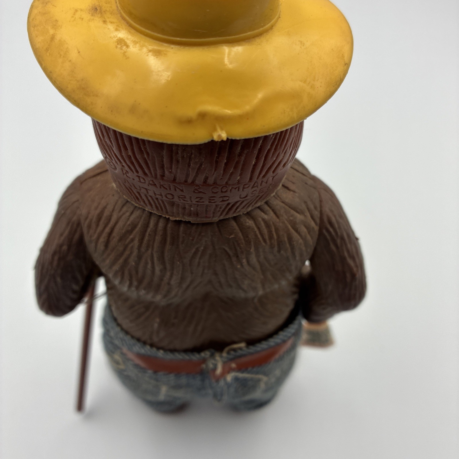 Vintage Smokey the Bear 8" Action Figure with Shovel Made by R. Dakin & Co.