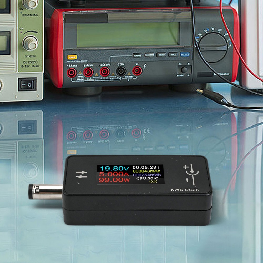 KWSDC28 Digital Interface Tester for Measuring Voltage and Current 430V