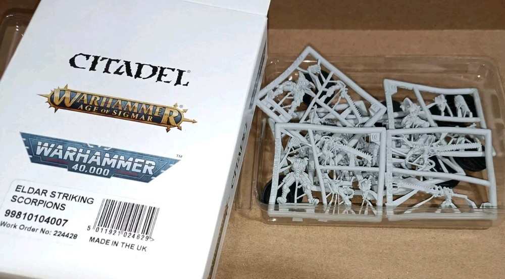⚔️WARHAMMER 40K - AELDARI - STRIKING SCORPIONS - OOP - NEW ⚔️