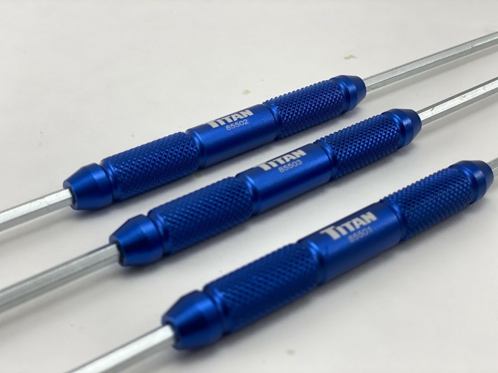 Titan 85504 3 Pc Mini Pry Bar Set