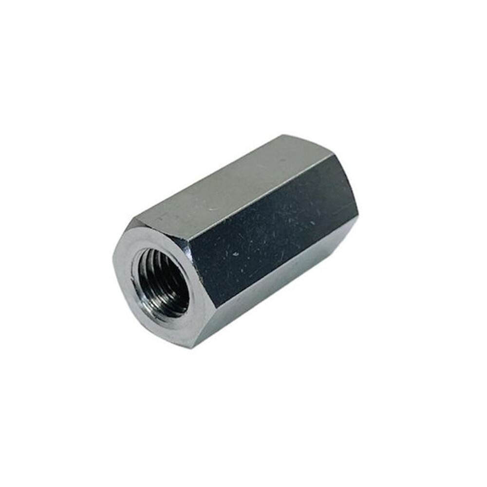 Marina Stainless Steel 1/2" Hex Coupling Nut Connecting Nut Fully Thread 4 PC