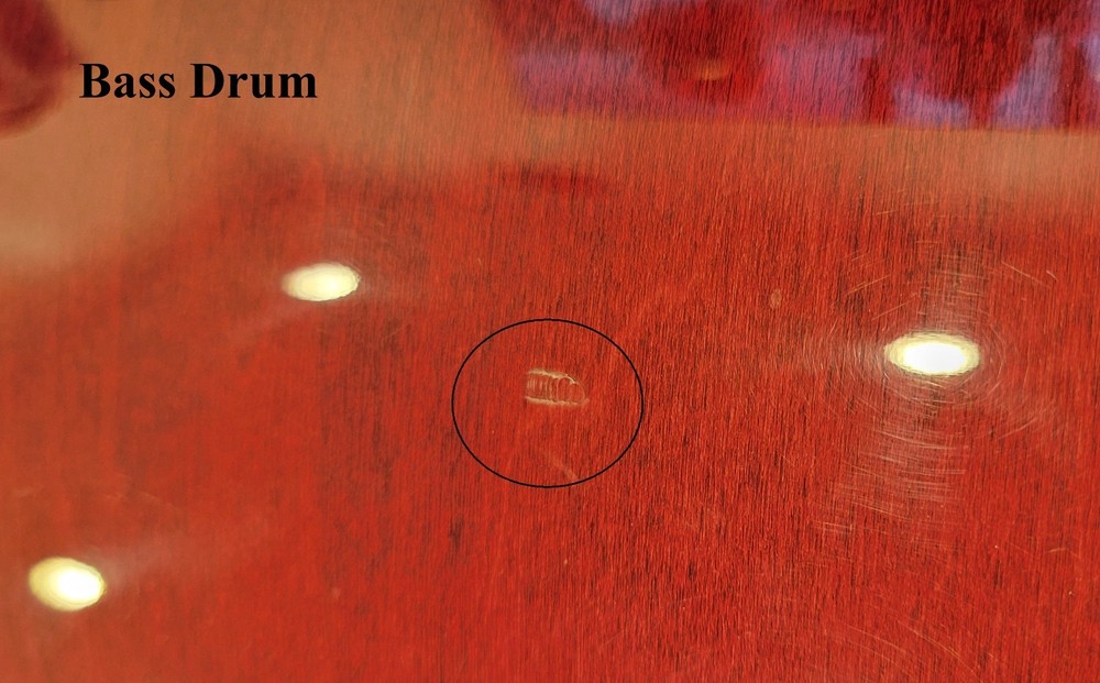 Gretsch New Classic Maple 3 Pc. Shell Pack – Deep Cherry Gloss – Very Good Cond!