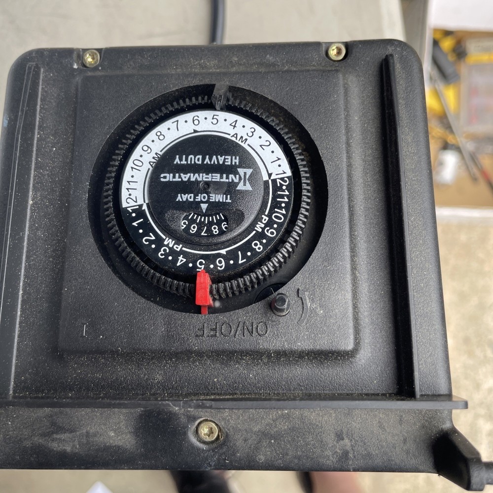 Malibu Intermatic ML121RT Low Voltage Transformer Outdoor Lighting Timer Good