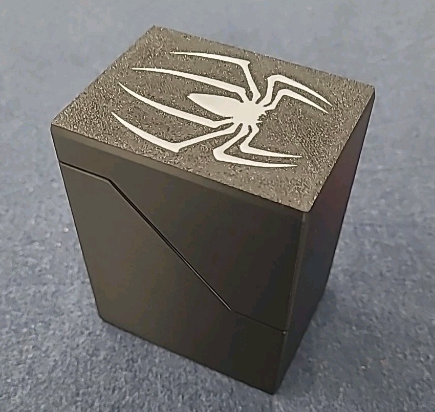 Spiderman Deck Box MTG Magic Commander Deck Box Holds 100 Sleeved Cards - Custom