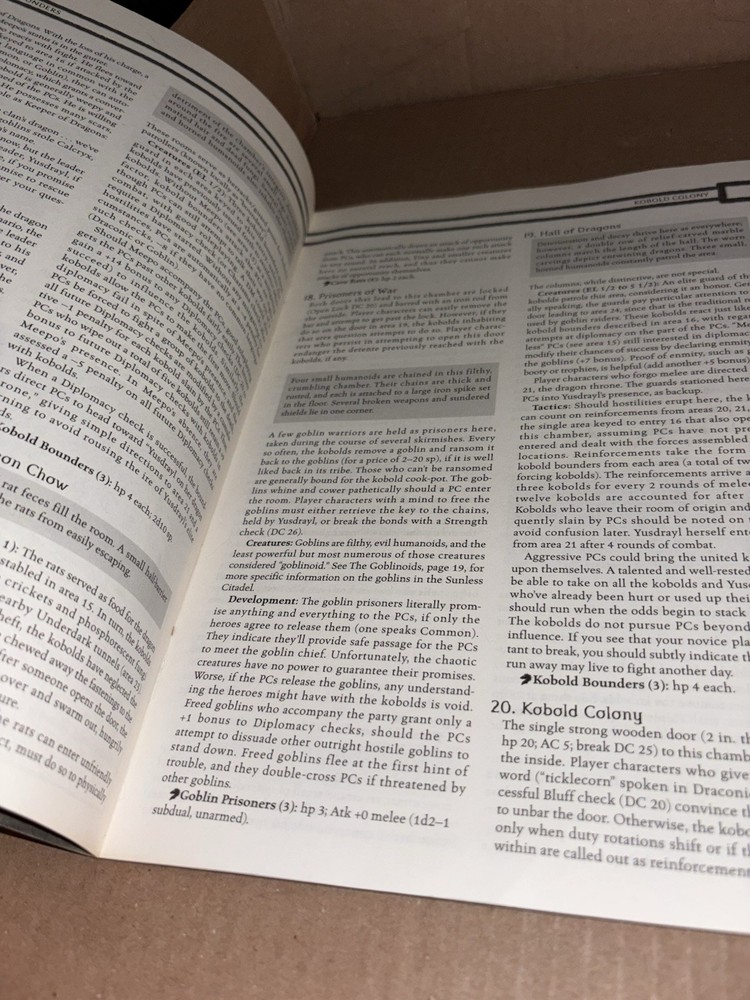 The Sunless Citadel Dungeons & Dragons: Adventure Module - 3rd Edition D&D 2000