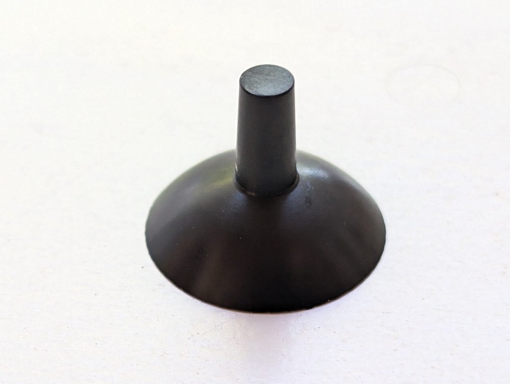 Aluminum iris button for prosthetic eye, ocularist, ocularistry, corneal button