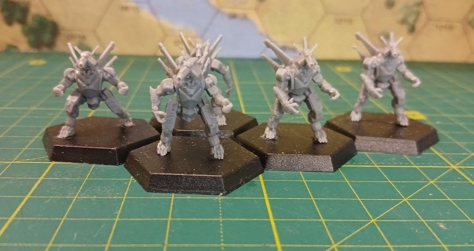 Delphyne (protomech), battletech game miniatures