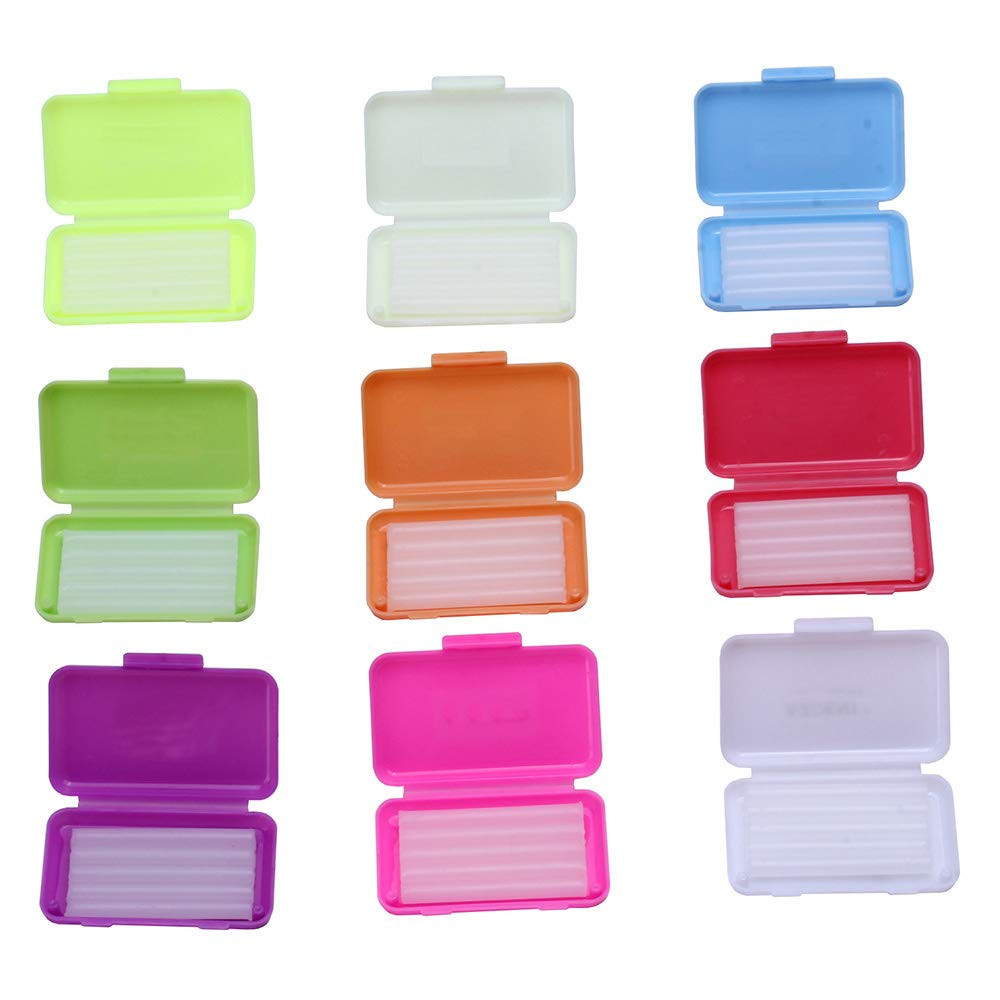 50/100Pks 10 Fruit Scent Dental Orthodontics Ortho Wax For Braces Gum Irritation