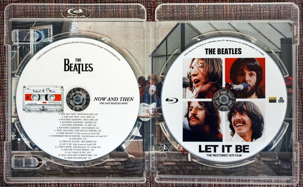 THE BEATLES - LET IT BE HD restored version Special Edition (Blu-ray+CD)