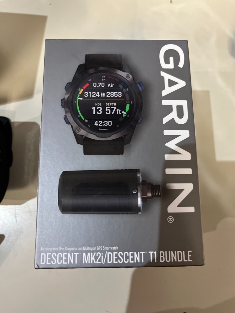 Garmin descent mk2i with transmitter