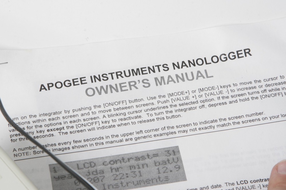 Apogee Instruments NanoLogger Portable Programmable Datalogger